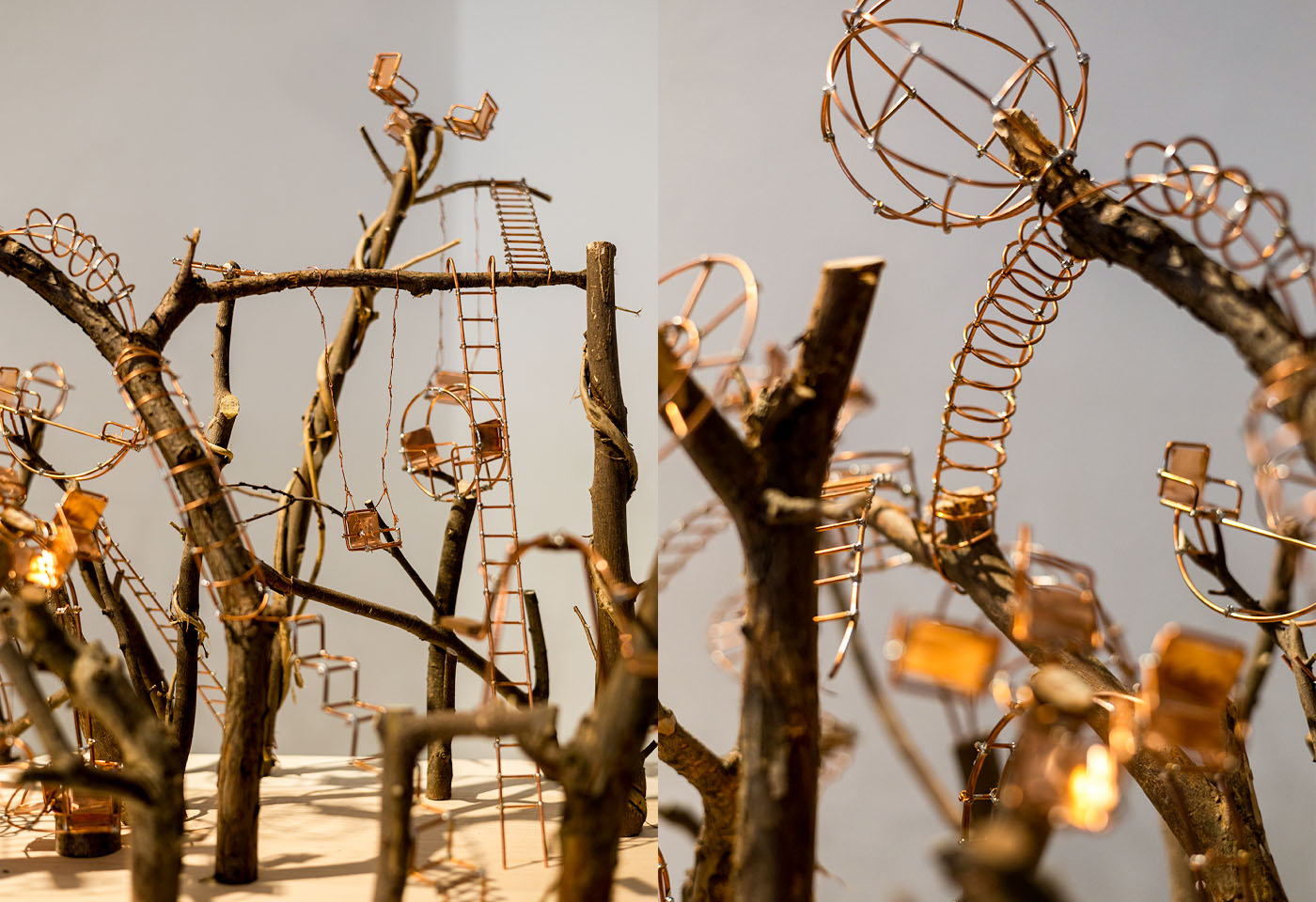 Exhibition view, Playgrounding - 9 idee di parchi giochi
